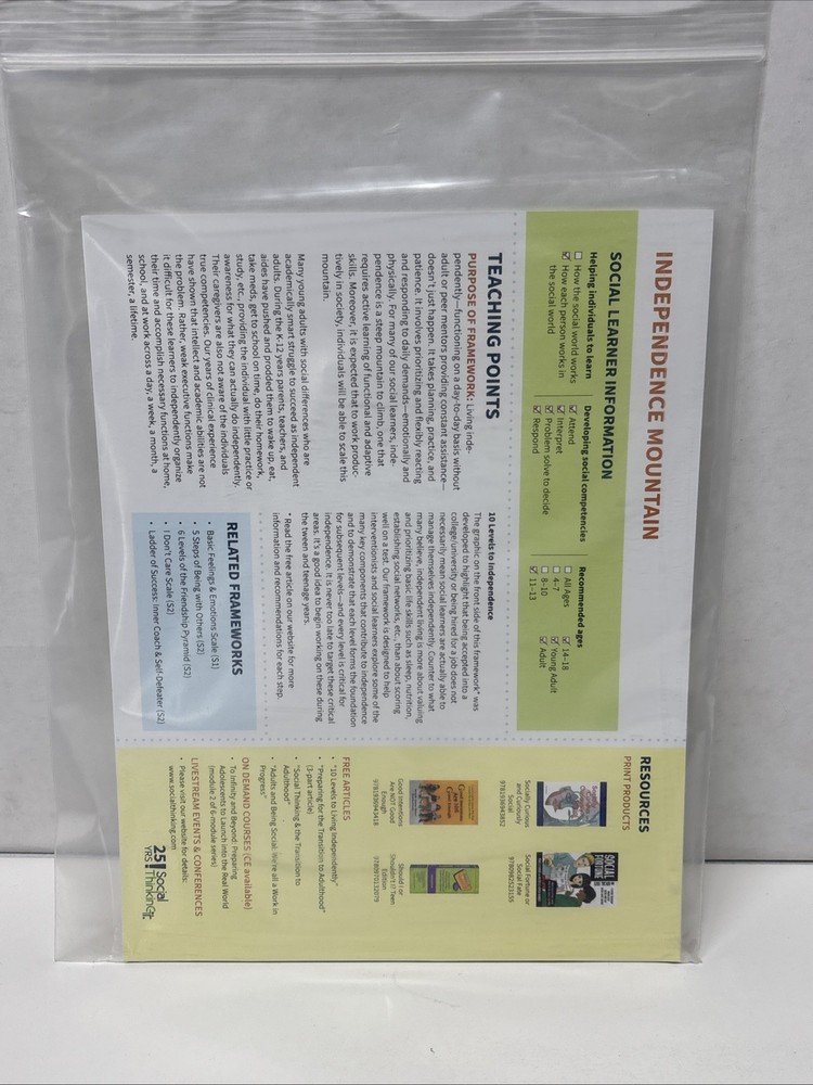 Practical Treatment Frameworks: Set 2 ( Social Thinking Frameworks Collection)