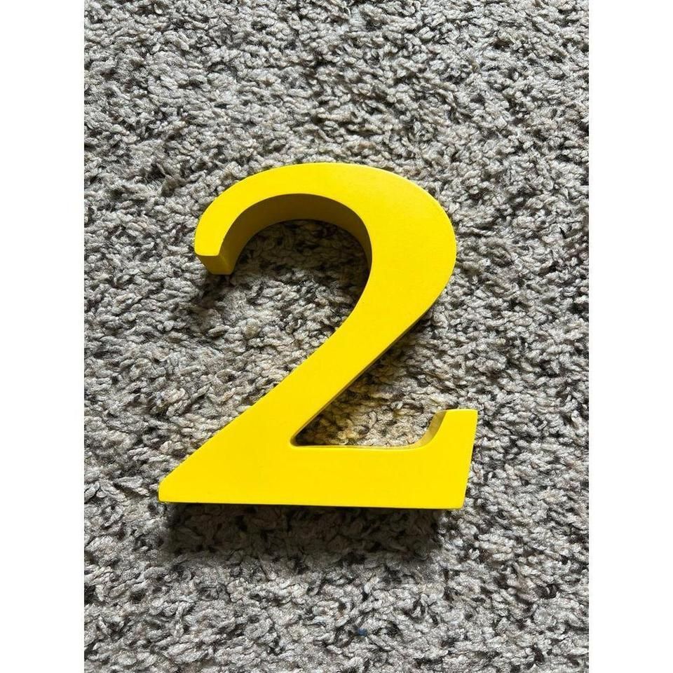 Wooden Yellow  "2"