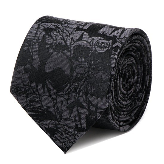 DC Batman Comic Black Tie