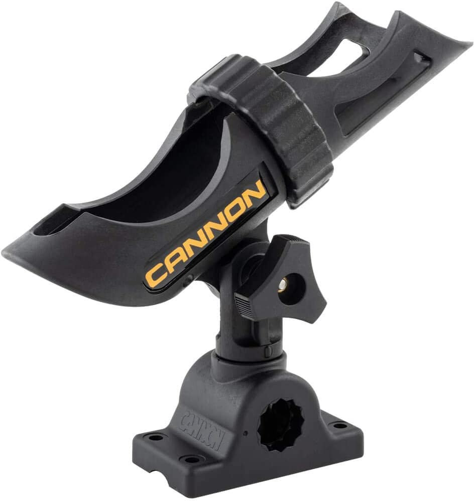 Three-Position Adjustable Rod Holder for Boat Trolling and Downriggers