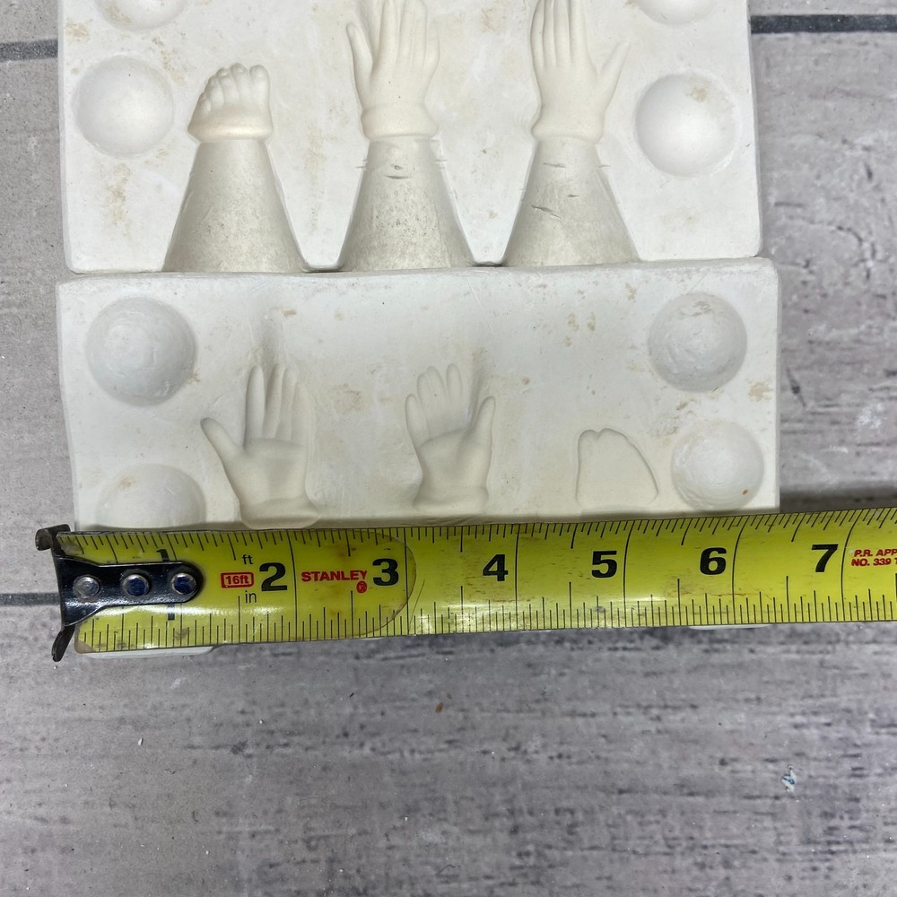 Holland Ceramic Casting Mold Doll Hands #H-1037