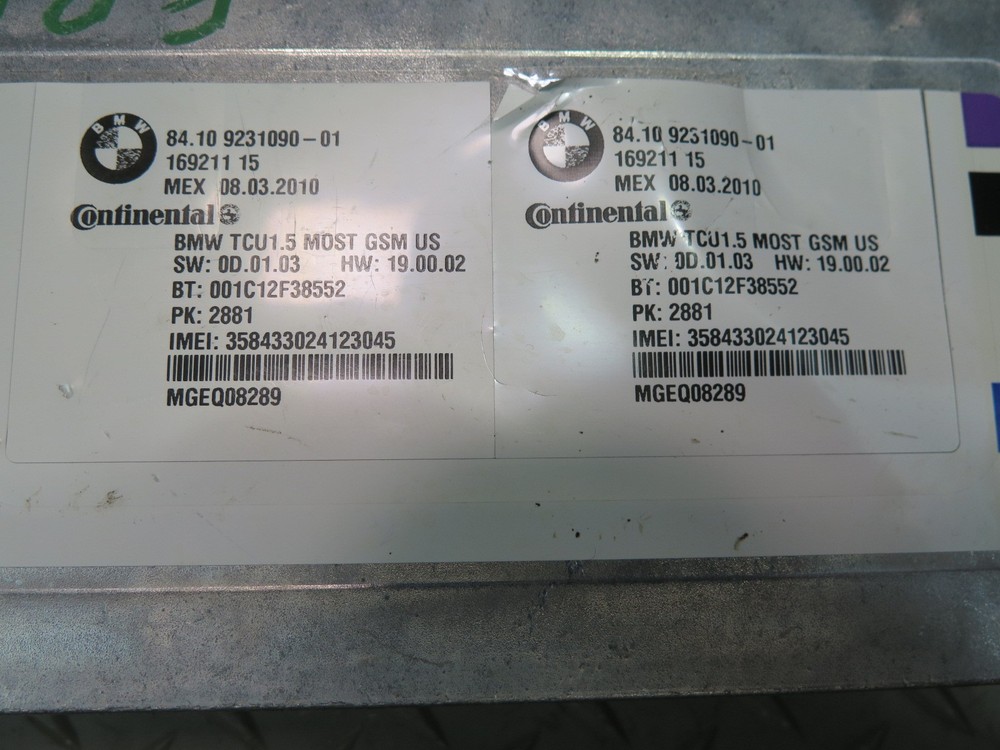 2010-2013 BMW E90 E92 E93 M3 BLUETOOTH TELMATICS COMMUNICATION CONTROL MODULE