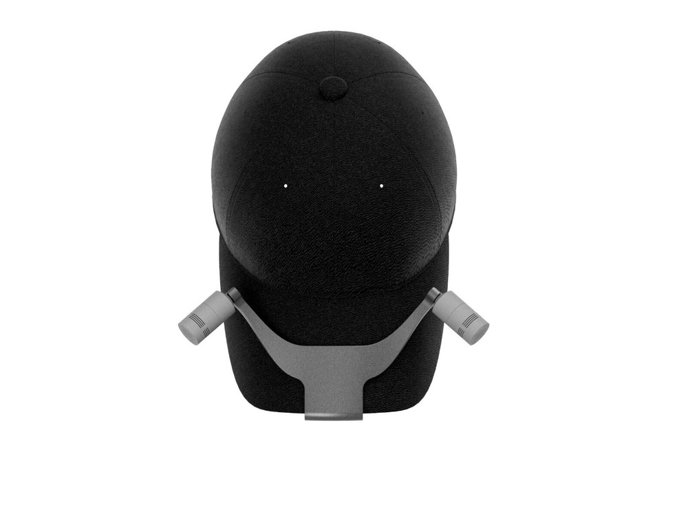 DIN hat mount for Schoeps capsules with Schoeps active connectors
