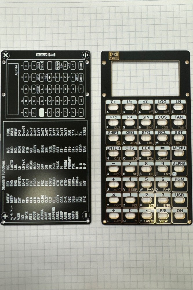 PX-41CX BUILD a HP-41CX emulator FULLY ASSEMBLED
