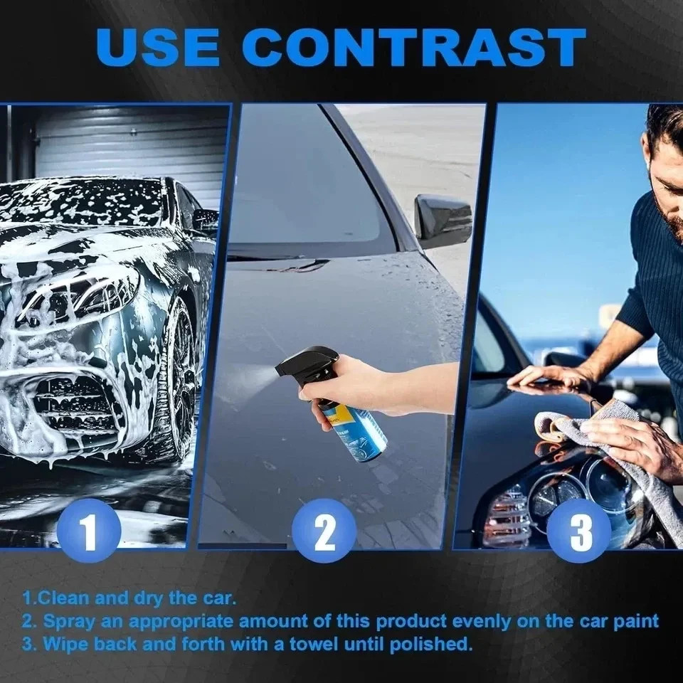 Advanced Car Quick-Acting Coating Agent Spray, Car Coating Spray, Quick Effect