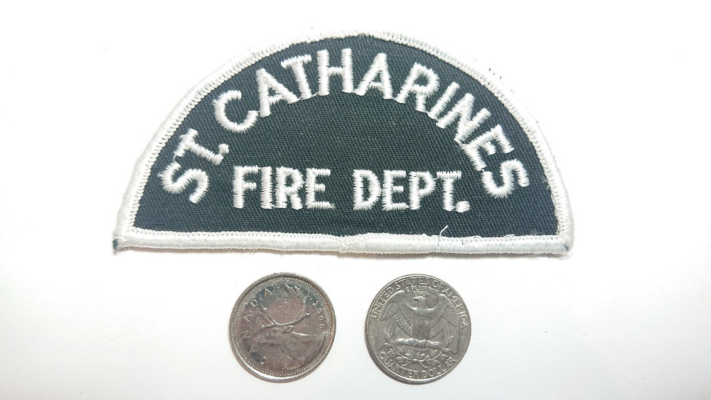 St. Catherines Fire Department Patch Badge Crest