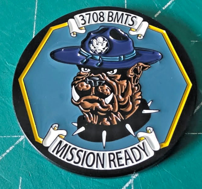 3708 BMTS Throwback Challenge Coin