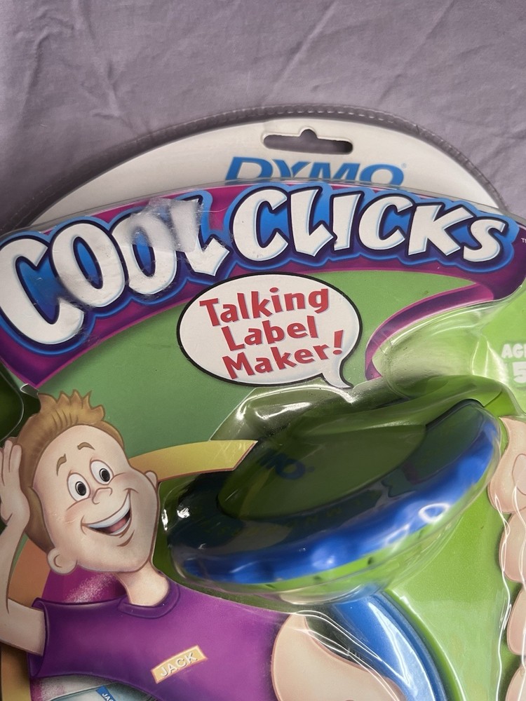 Dymo Cool Clicks Talking Label Maker New In Package 2006