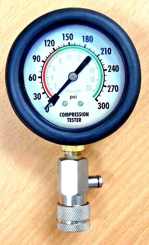 Compression Test Kit Auto / Diesel / Motorcycle large or small (8 PC)
