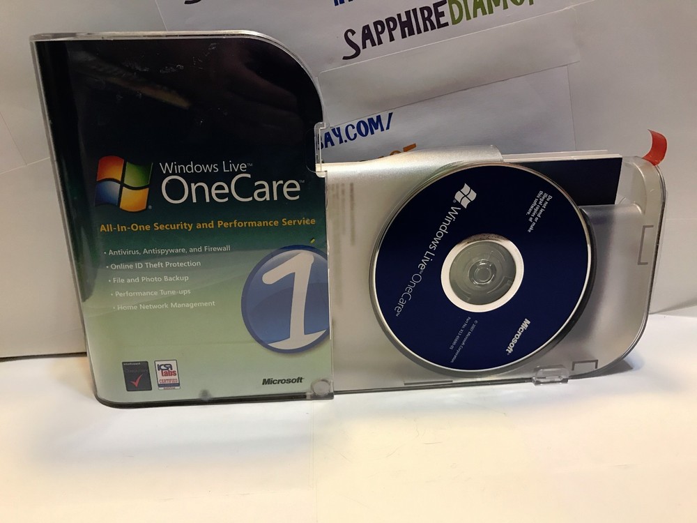 Windows Live OneCare All-In-One Security and Performance Service. MICROSOFT