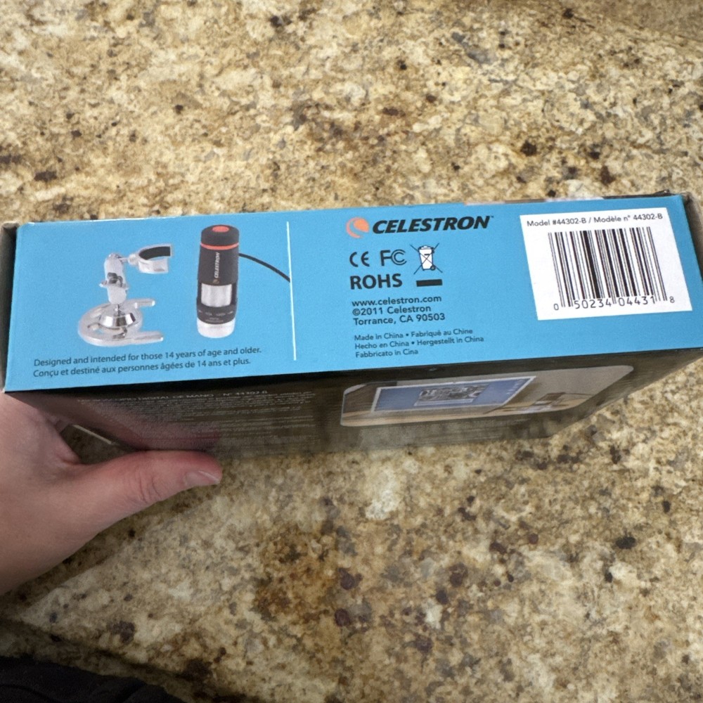 CELESTRON - HANDHELD DIGITAL MICROSCOPE (2011, Celestron)