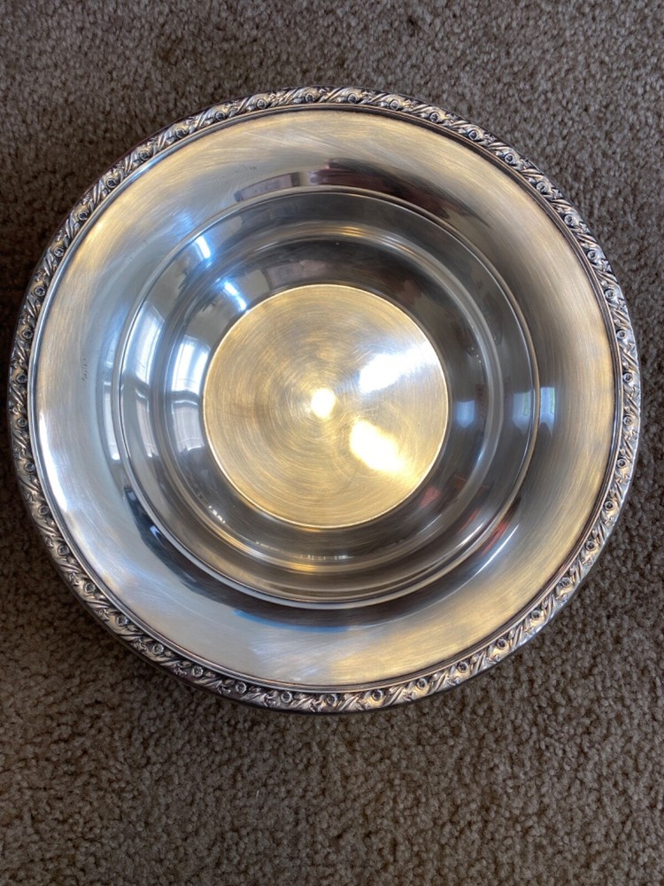 Vintage Silverplate Sterling Candy Dish/Tazza Reed & Barton