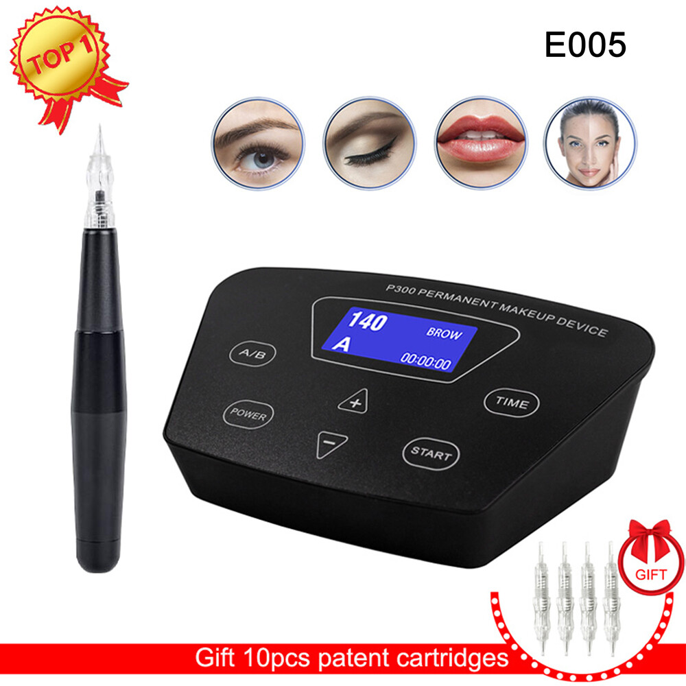 BMX Permanent Makeup Machine Kits Tattoo Pen Gun Eyebrow Microblading Needles