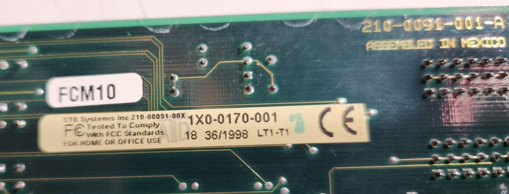 STB Systems 4-Port Serial ISA Contro