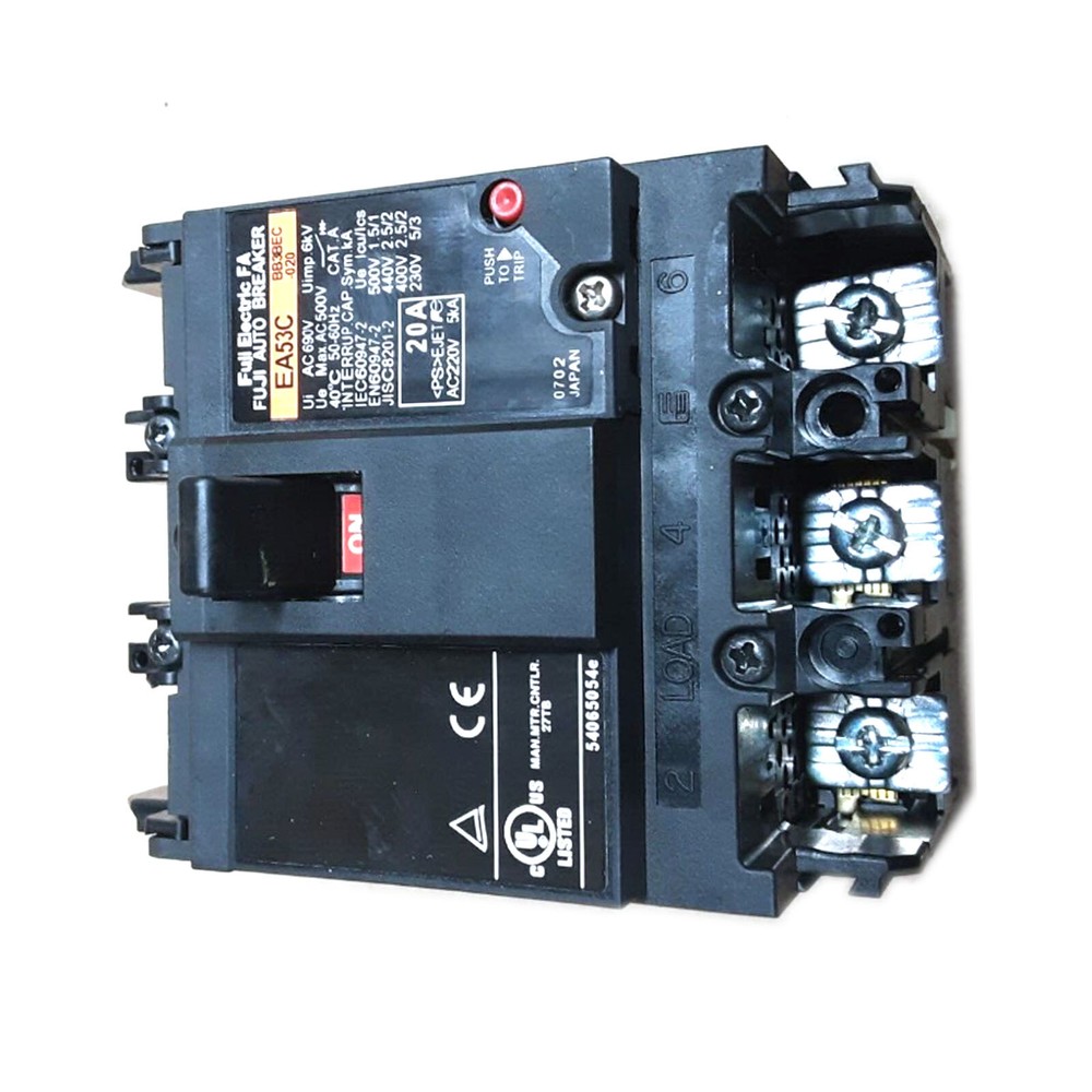 1pc FUJI EA53AC 3P 20A circuit breaker