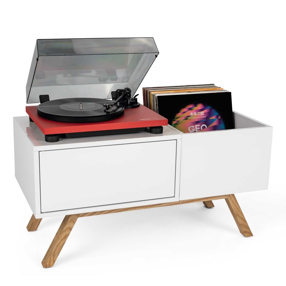 Glorious Turntable Lowboard with Integrated Record Box