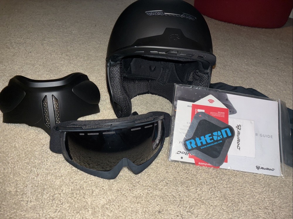 Ruroc RG1-DX Ski Snowboard Helmet Medium/Large