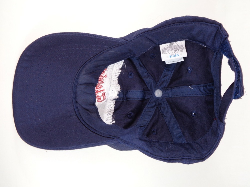UNIVERSAL STUDIOS Florida BASEBALL CAP / Blue Red White / Adjustable Back / XS