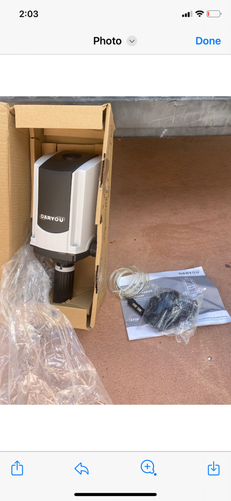 DARYOU proporation pump