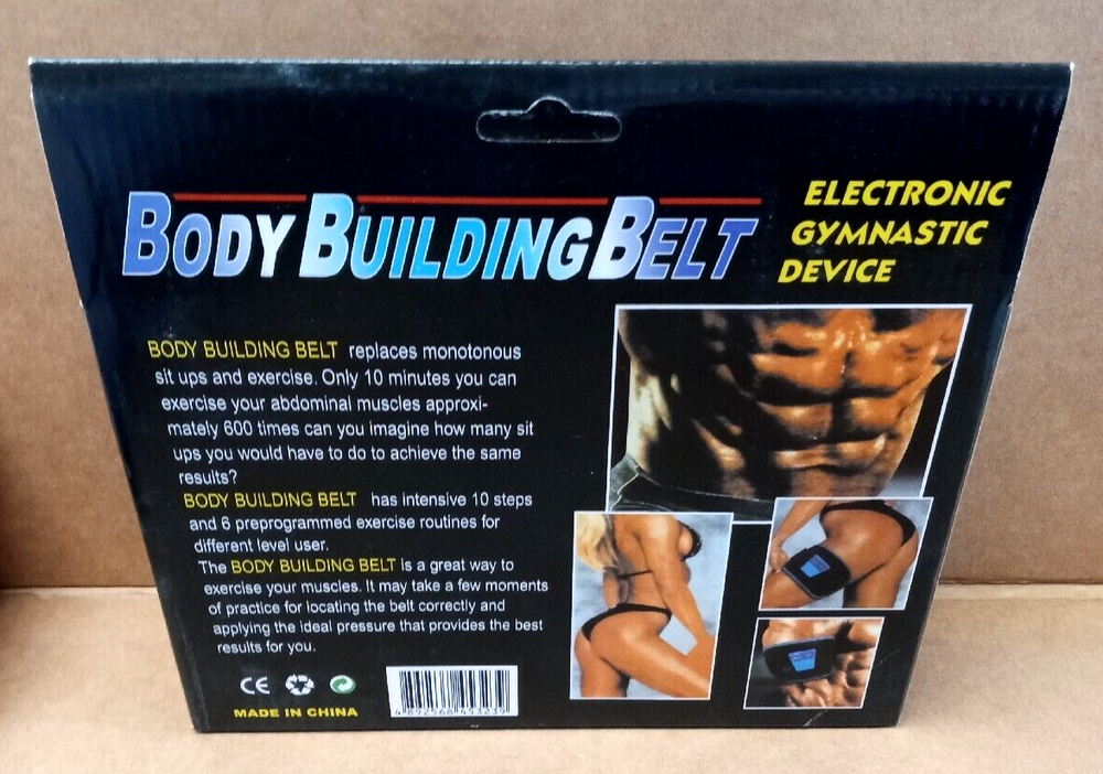 Body Building Belt - Abdominal Electronic Gymnastic Device