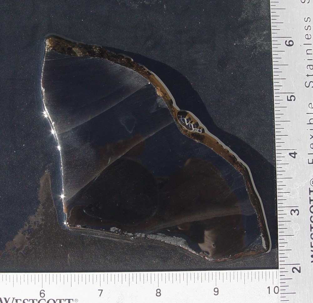 Obsidian Lapidary Slab T1363