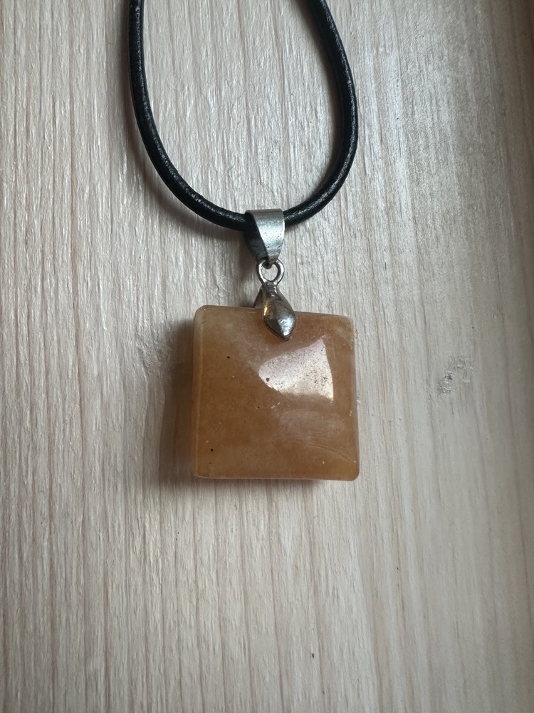 crystal necklace multi colored