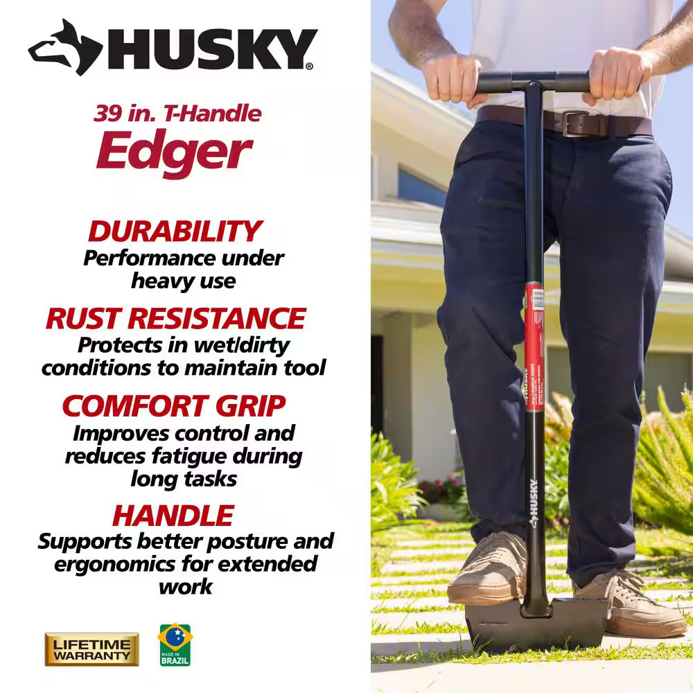 34 In. T-Handle Edger