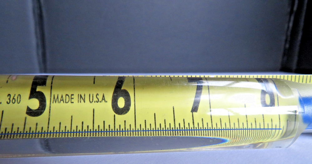 Apollo® Acrylic Handheld Clear Bar Magnifier 2X Magnification 5X Bifocal Insert