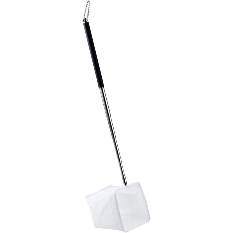 Telescopic Shrimp Net Soft Nylon Mesh Fish Transfer Tool Adjustable Handle New