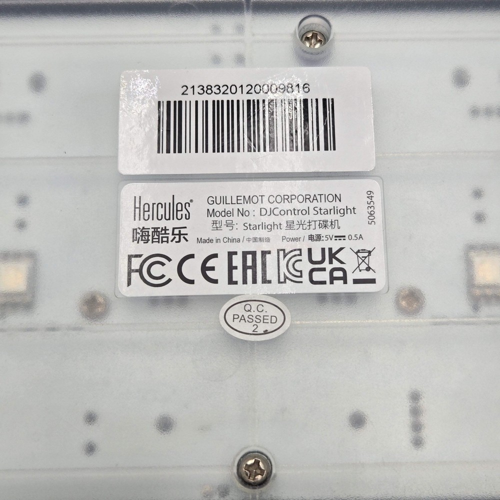 Hercules Serato DJControl Starlight - Used