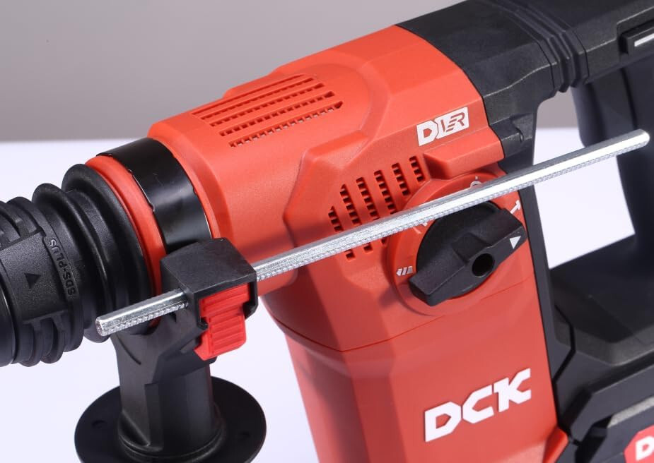 DCK 20V Rotary Hammer with Dust Extractor 15 in³ Dust Collection Box