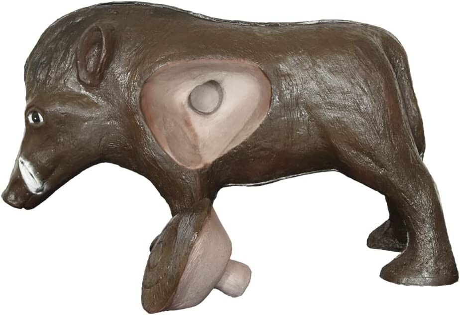 KHAMPA 3D Archery Target Boar with Replaceable Core, Self Healing, UV Protected