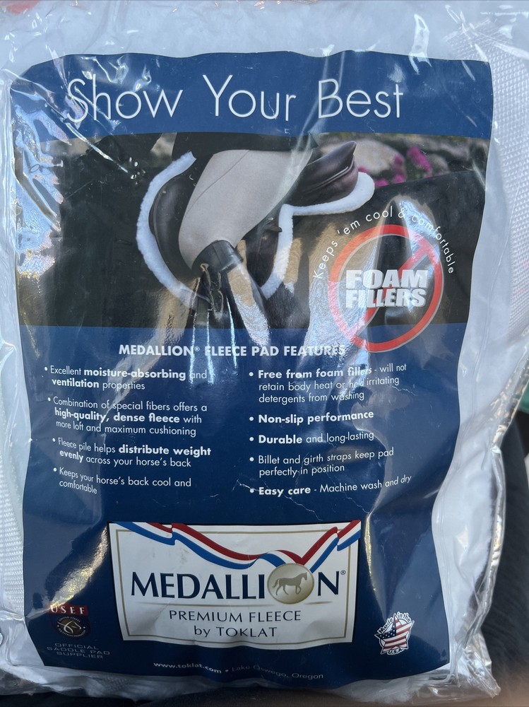 Medallion Fleece Saddle Pad