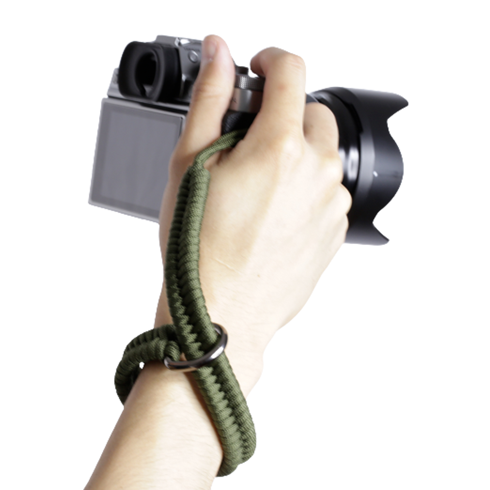 Foto&Tech Adjustable Braided Camera Wrist Strap Universal Paracord