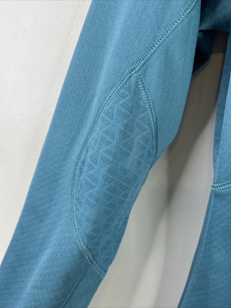 The North Face Women’s L Teal Blue Flashdry Long Sleeve Base Layer Pullover