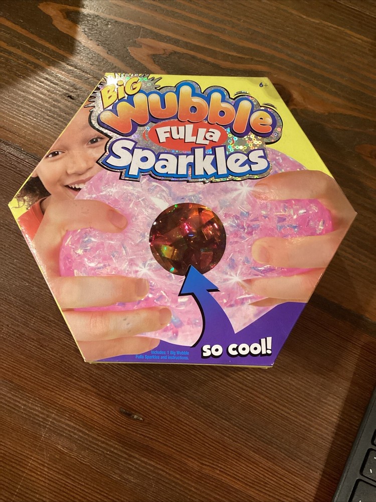 BIG Wubble Fulla SPARKLES Pink NEW