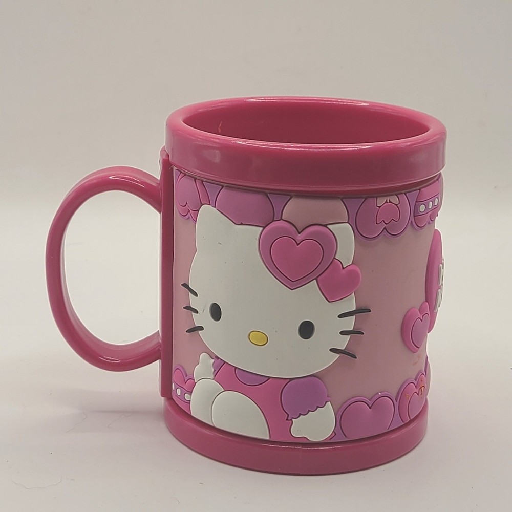 Hello, Kitty Coffee Cup pink good condition