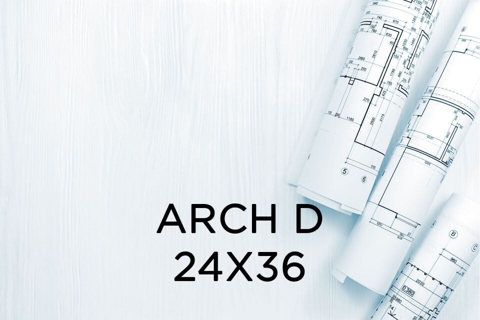 Construction Plans Printing Service 24x36