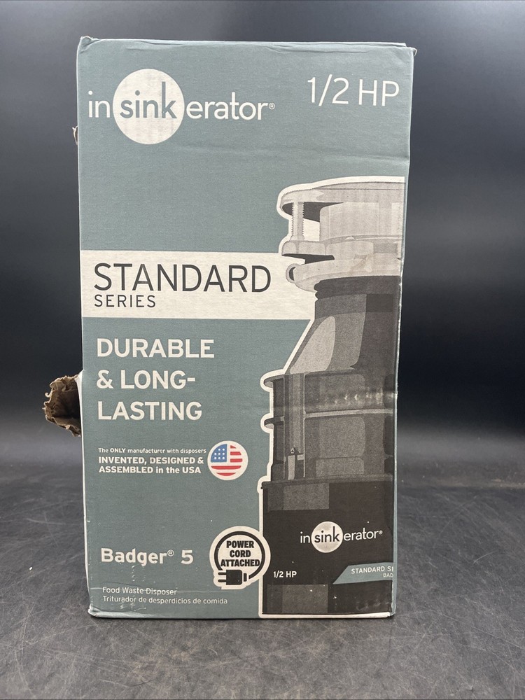 InSinkErator Badger 5 1/2HP Garbage Disposal