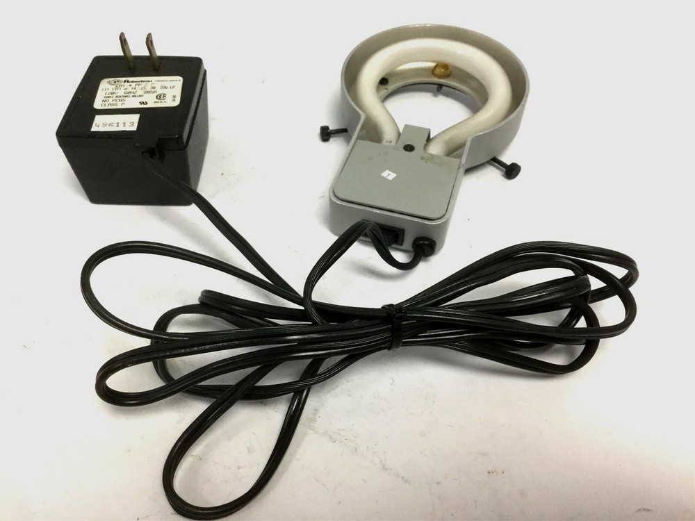 Techni-Quip TL-2 Techni Light-2 Fluorescent Microscope Ring Illuminator 115VAC