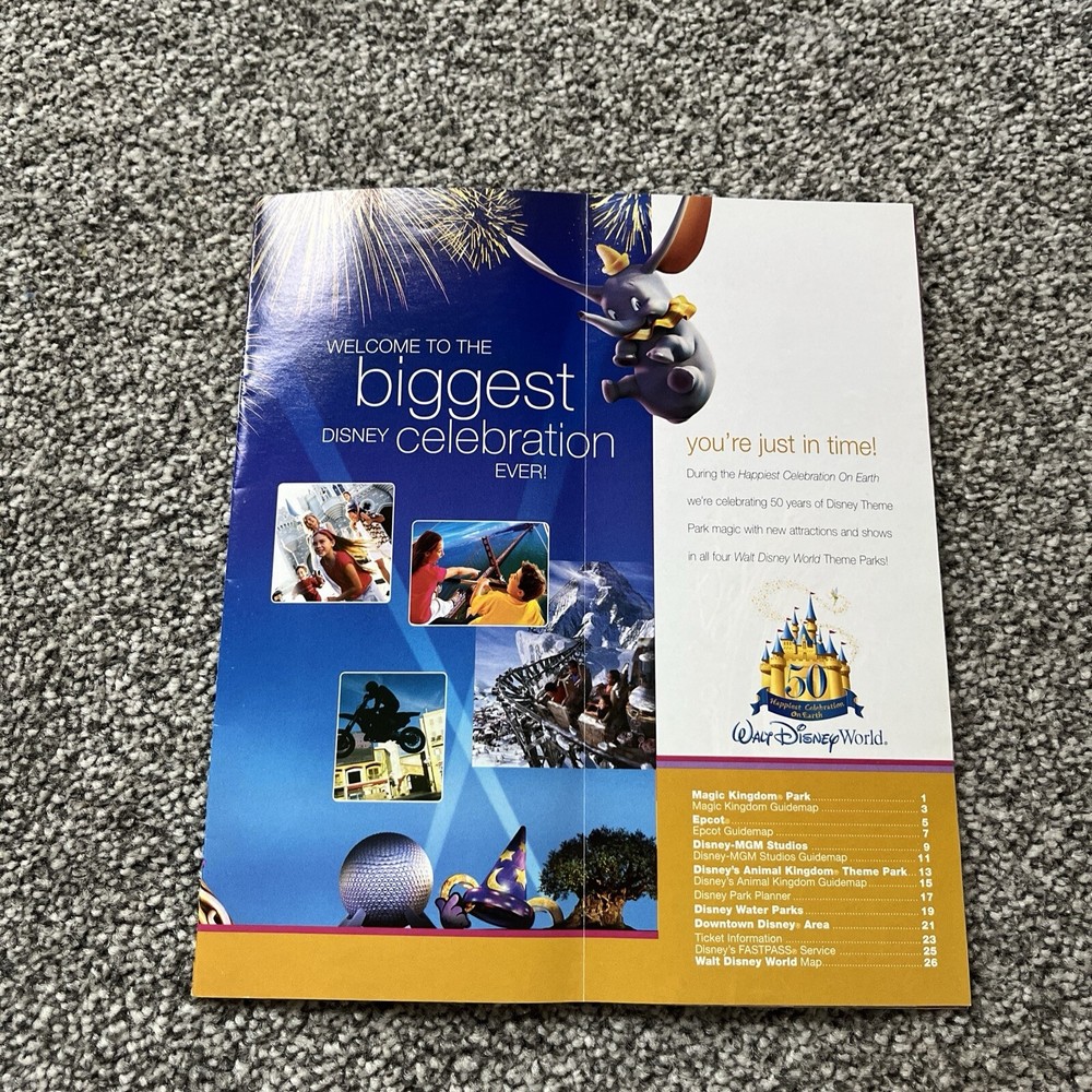 Disney World Florida Guide to Everything Maps 2006