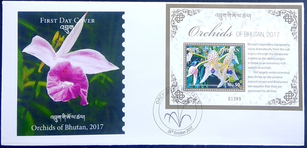 SD BHUTAN 12 DIFF FDC YEAR 2017 ISSUES BIRD BUDDHA BUDDHISM FRUIT SEE SCANS