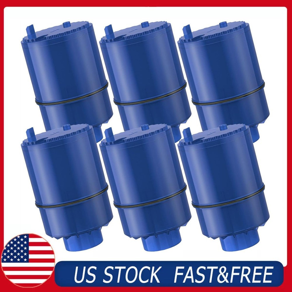 6-Pack RF-9999 Faucet Mount Water Filter Replacement #Reduce 99% impurities US