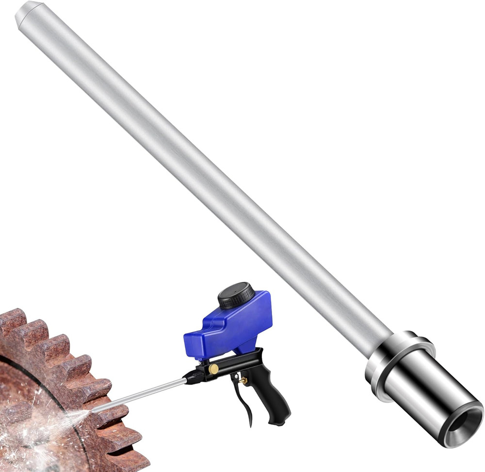 Feekoon Sand Blaster Long Nozzle Attachment, Sandblasting Nozzle Tip Adapter for