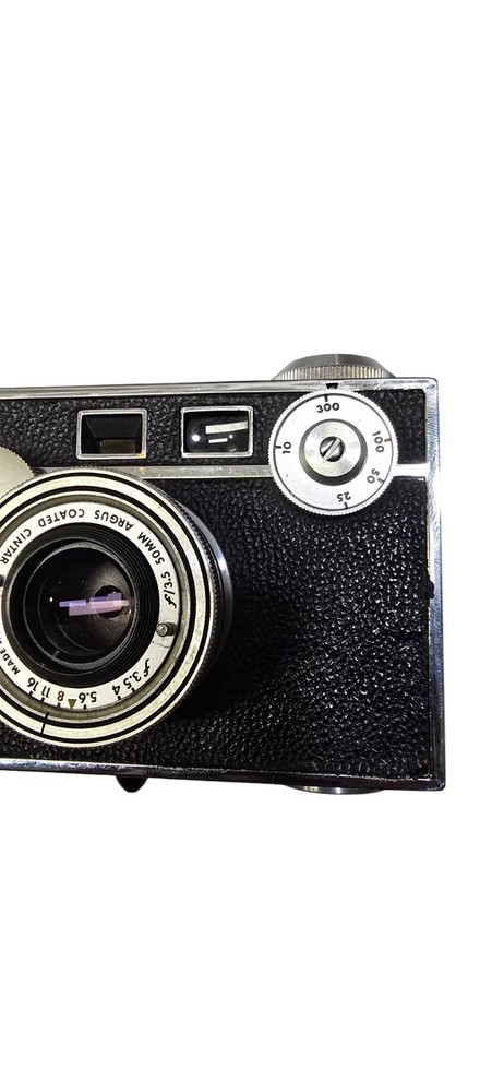 1957 ARGUS C3 RANGEFINDER CAMERA 3.5 W/LEATHER CASE UNTESTED