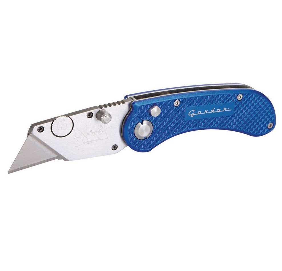 Gordon 62156 Utility Knife – 6" Folding Lock-Back – One-Hand Operation