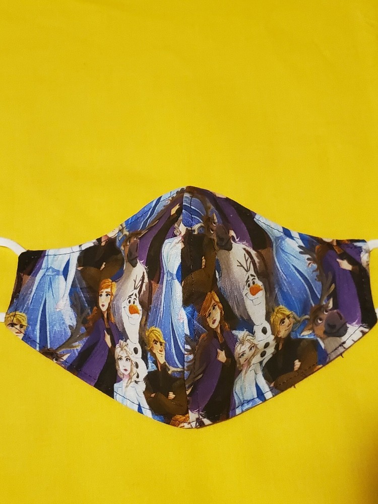 Kids Frozen Adjustable Face Mask