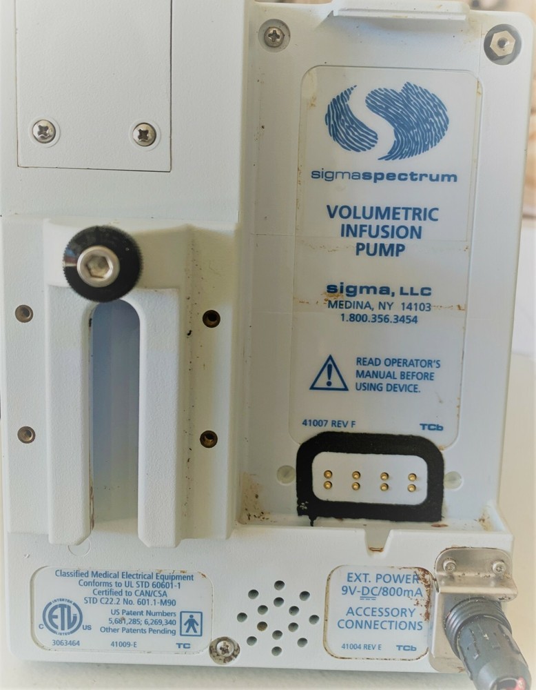 Baxter Sigma Spectrum Pump
