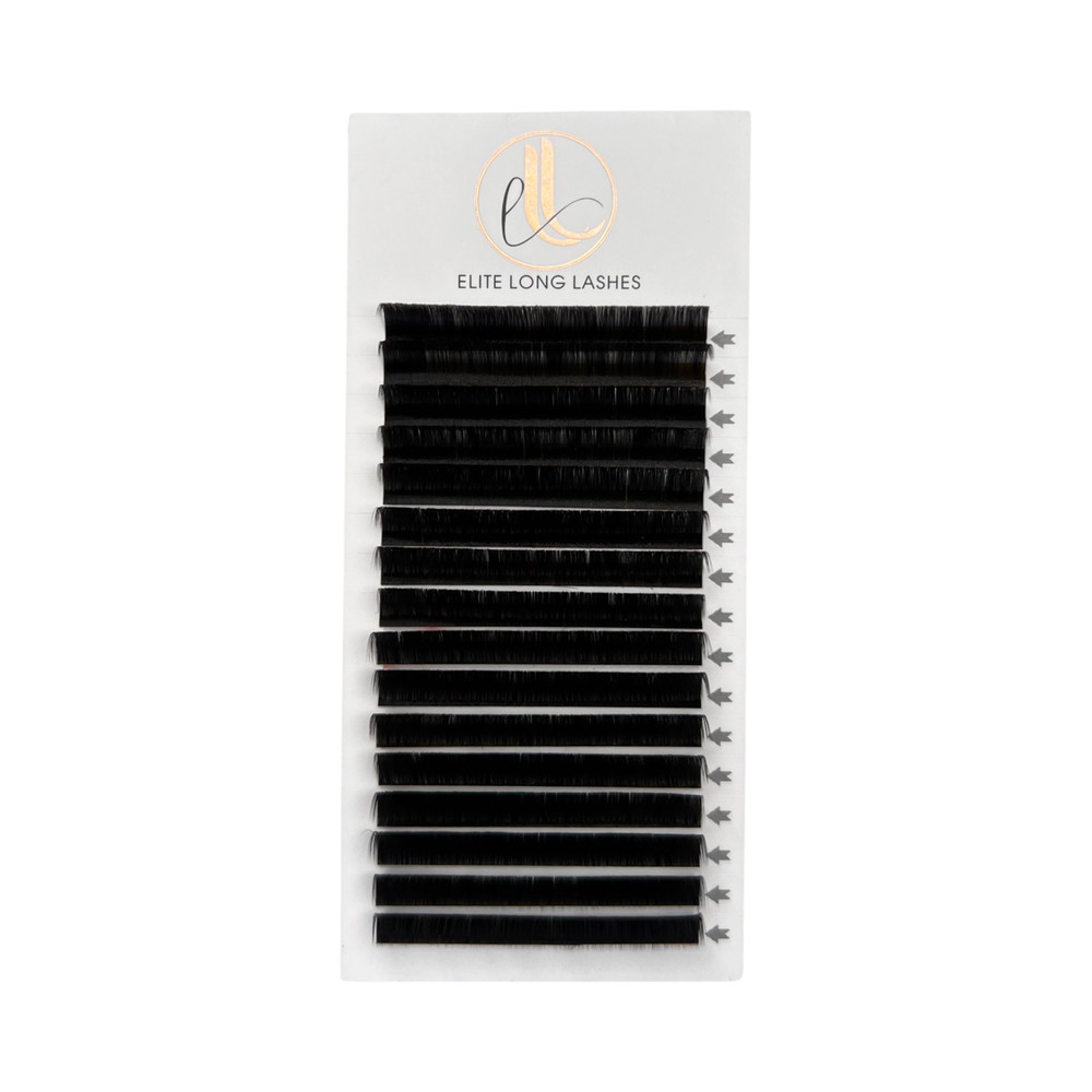 D Curl Cashmere Eyelash Extensions | Multi-Diameter | Matte Black