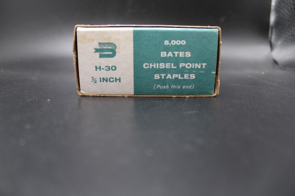 Bates H-30 1/2" High Carbon Wire Staples